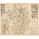Cambridgeshire. Willdey (George), Cambridge-Shire and the Great Level of ye Fens..., 1720