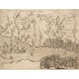 * Drayton (Michael). Untitled allegorical map of South Wales and North Somerset, circa 1622,