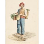 * Costume. A collection of approximately 40 watercolours, circa 1845