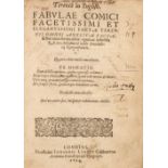 Terence. Terence in English. Fabulae comici facetissimi..., 4th edition, 1614