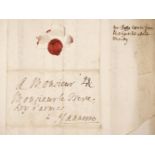 * Le Neve (Peter, 1661-1729). Manuscript letter to Peter le Neve, Hanover, 28 Oct 1716