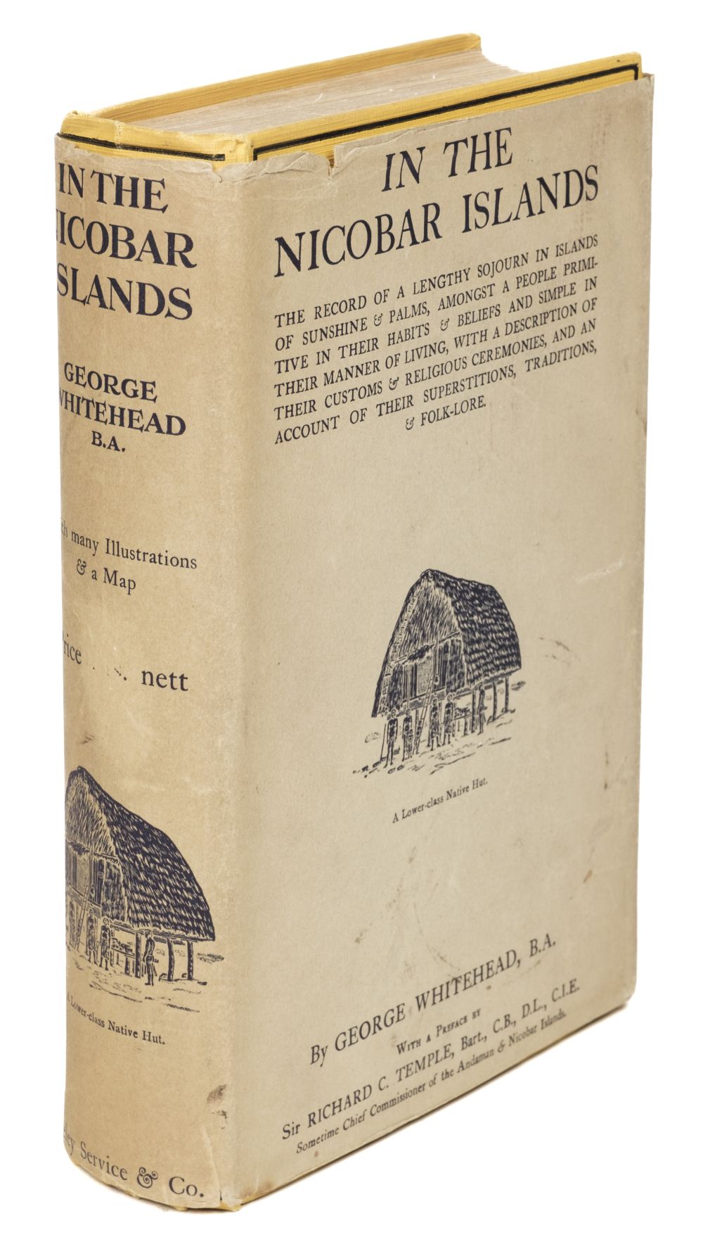 Whitehead (George). In the Nicobar Islands, 1st edition, London: Seeley, Service & Co, 1924