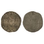 * Edward VI (issued posthumously In the name of Henry VIII). Groat, Lis., 1547-51