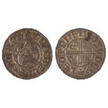 * Aethelred II (978-1016). Penny, CRUX Type, Sudbury Mint