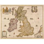 British Isles. Jansson (Jan), Magnae Britanniae et Hiberniae Nova Descriptio, circa 1648