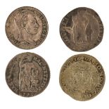 * Netherlands. Overyssel, AR 1 Gulden, 1719 ..., and others