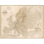 Europe. Andriveau (J. & Goujon J.). Carte Physique et Politique de l'Europe, Paris, 1843