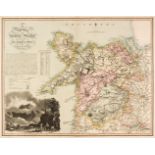 North Wales. Dix (Thomas & Darton William), A New Map of North Wales..., 1820 - 22