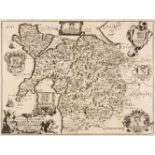 North Wales. Blome (Richard), A Generall Mapp of North Wales...., 1673