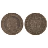 * Oliver Cromwell, Lord Protector (1653-60). Shilling, 1658