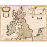 British Isles. Le Rouge (George L.). Les Isles Britanniques ou les Royaumes d'Angleterre..., 1744