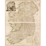 Ireland. Rocque (John), A Map of the Kingdom of Ireland..., Robert Sayer, circa 1773