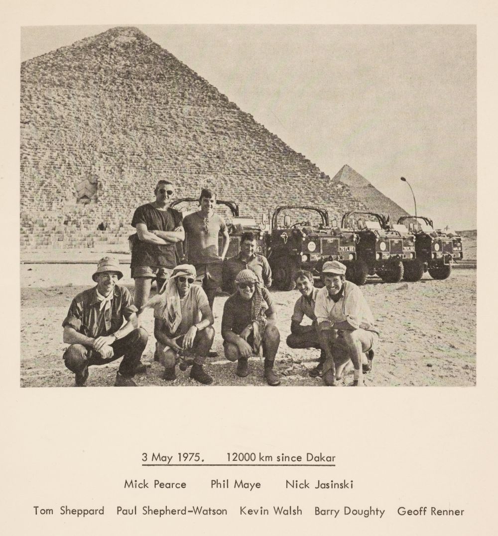 Sheppard (Squadron Leader T.H.). Joint Services West East Sahara Expedition 1975, Report