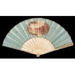 * Scenic fan. A folding fan depicting West Wycombe Park, Buckinghamshire, circa 1793