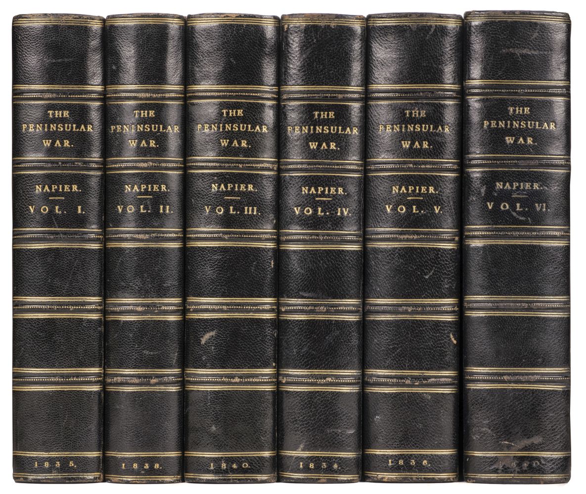Napier (W.F.P.) History of the War in the Peninsula, 6 volumes, 1835-40