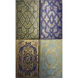 French Bindings. A large collection of approximately 120 volumes of mostly 19th-century French