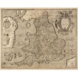 England & Wales. Ortelius (Abraham & Saxton Christopher), Anglia Regnum..., 1603