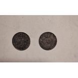 * France. Louis XVIII (1814-24). 5 Francs, 1814 ..., plus one other