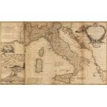 * Italy. Moll (Herman), A New Map of Italy..., circa 1730