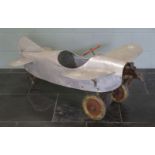 * Pedal Aeroplane. A distinctly rare early version of this child’s monoplane pedal toy