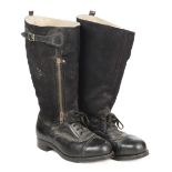 * Flying Boots. A pair of RAF 1943 pattern 'Escape' boots