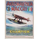 * May (Phil, 1925 -). Italy, Schneider Trophy Contest Aeronautica Macchi 1934 and four others
