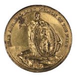 * Davison's Nile Medal 1798, gilt-bronze awarded to Donald Blair