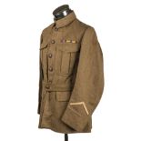 * Royal Air Force. A WWI RAF tunic belonging to a Military Medal recipient