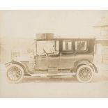 * Early Motoring. Two photographs by Argent Archer circa 1910