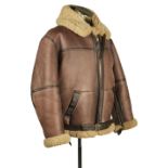 * Flying Jacket. A WWII style Irvin flying jacket (size 44)