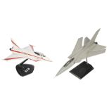* Desktop Model Aircraft. A Tornado ADV composite model aircraft by Space Models and one other