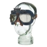 * Flying Goggles. A pair of WWII Mk VII flying goggles
