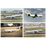 * Aviation Photographs. A large collection of London Heathrow colour photographs