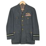 * RAF Tunic. A WWII RAF tunic worn by an Air Commodore, DSO, DFC, AFC, MID