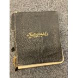 * World War One Autograph Album. An autograph album compiled by Miss Sessie Newton of Oldham