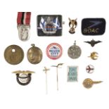 * Aviation Badges. BOAC, Pan Am, KLM and others