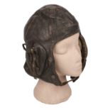 * Flying Helmet. A WWII Battle of Britain period B Type flying helmet (No 2)