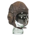 * Flying Helmet. A WWII Battle of Britain period B Type flying helmet - Boylan