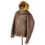 * Flying Jacket. WWII Irvin brown leather flying jacket - Coastal Command / Fleet Air Arm, Royal