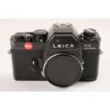 * Leica R3 Electronic 35mm SLR black camera body, serial no 1454470