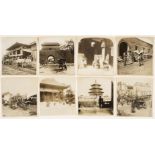 * China. A group of 18 views of Peking (14) and Shanghai (14) by Clarence Hudson White, c. 1900