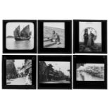 * Magic Lantern Slides. 80 mostly photographic magic lantern slides of China & the Far East