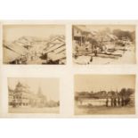 * Burma. A group of 24 photographs of Burmese views, c. 1870s, albumen prints