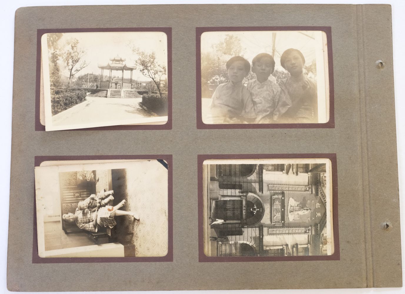 * China. A collection of 68 photographs from a Chinese middle class family photograph album - Image 13 of 19