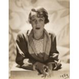 * Beaton D (Cecil, 1904-1980). Portrait of the fashion editor Madge Garland, 1929