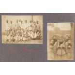 * China & Egypt. A photograph album containing mounted albumen and gelatin silver prints, c. 1900