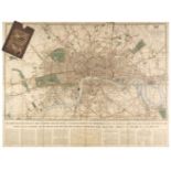 London. Laurie (Richard Holmes), Laurie's New Plan of London, and its Environs 1846
