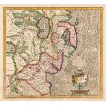 Ireland. Mercator (Gerard), Ultoniae Orientalis pars 1595 or later