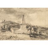 Simpson (William, 1823-1899). Monument at the Salient of the Redan