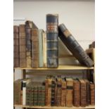 Antiquarian. A large collection of 18th & 19th-century theology & antiquarian books